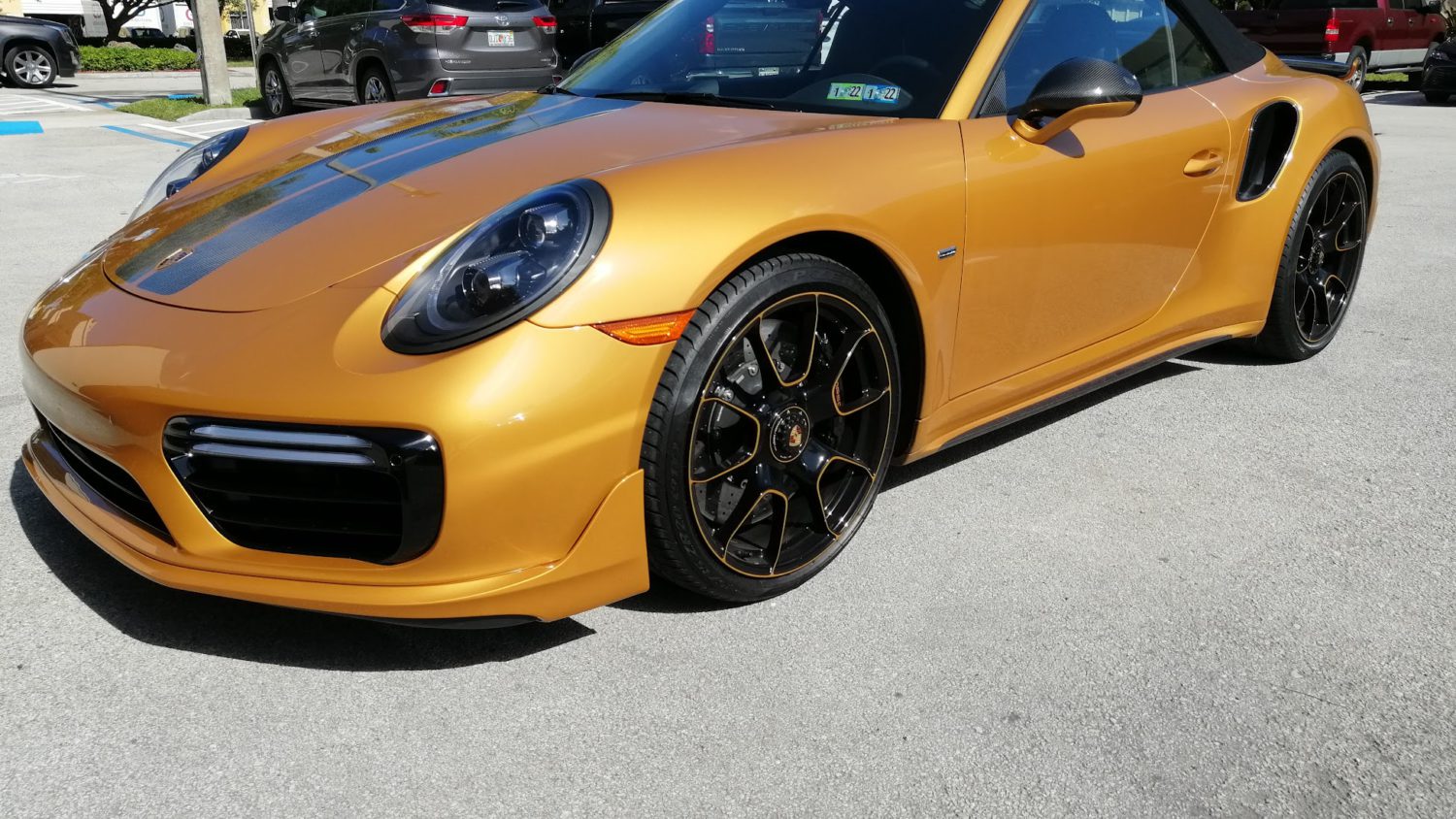 Remplazo de PPF Porsche 911 Turbo Exclusive Series